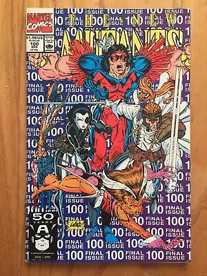 Buy New Mutants #100. 1991. Last Issue And First X-force • 15£