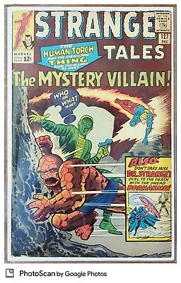 Buy Strange Tales #127 (Marvel 1965) 1st Cloak Of Levitation Eye Agamoto 2nd Clea • 98.82£