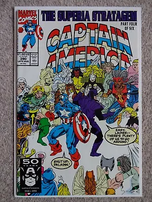 Buy CAPTAIN AMERICA Vol.1 No. 390 Late August 1991 (Very Fine+) • 1.50£