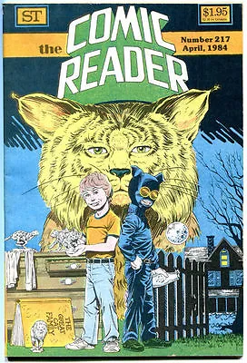 Buy COMIC READER #217, VF, BobCat, Green Lantern, Fanzine, 1984, More In Store • 7.89£