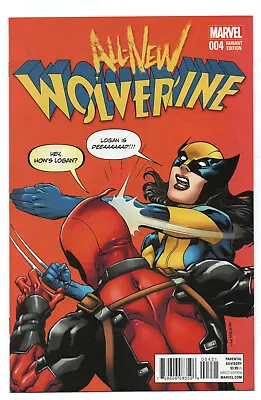 Buy All-new Wolverine 4 - David Lopez Variant Cover (modern Age 2016) - 9.2 • 20.04£
