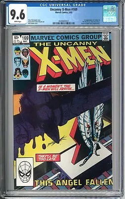 Buy Uncanny X-Men #169 CGC 9.6 NM+ WP 1983 Marvel Comics 1st Callisto Morlocks MCU • 98.95£