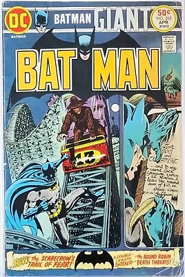 Buy Batman #262 (1975) Vintage Giant-Size Multi-Story Issue Featuring The Scarecrow • 16.56£