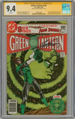 Buy CGC SS 9.4 Green Lantern #132 SIGNED ~ George Perez Cover / 1st Published DC Art • 277.12£