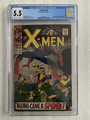 Buy Uncanny X-Men #35 CGC 5.5 1967 - 1st Appearance Of The Changeling • 225.66£