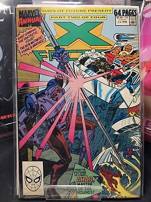 Buy Marvel Annual X Factor #5 Days Of Future Present Part 2 Of 4 1990 VF/NM Cond • 1.60£