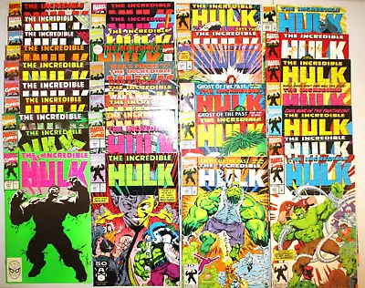 Buy Incredible Hulk #377, 378 - 409 + Annual 17 - 19 Peter David - Marvel 1991 • 79.42£