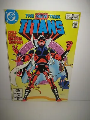 Buy The New Teen Titans #22 - 1st Full Cover Of Brother Blood, DC Comics 1982 • 3.92£