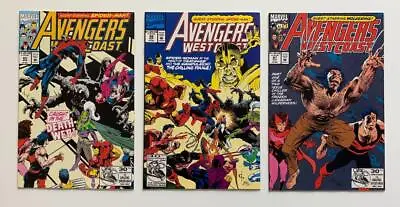 Buy West Coast Avengers #85, 86 & 87 (Marvel 1992) 3 X VF+/- Condition Issues • 12.71£