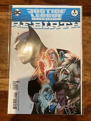 Buy Justice League America Issue 1. 2017. Part Of Rebirth. Steve Orlando Script. VF- • 0.99£