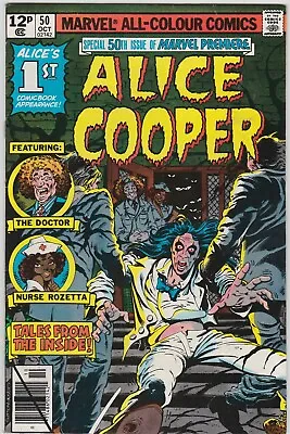 Buy Marvel Premiere Special #50 (1979) Featuring Alice Cooper (Near Mint- 9.2) • 53£