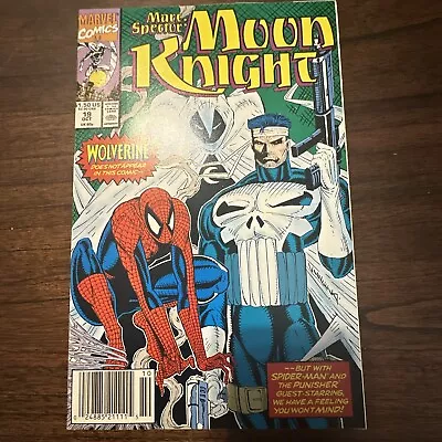 Buy Marc Spector: Moon Knight #21 1990 Marvel Newsstand Edition ( Copy A) • 2.17£