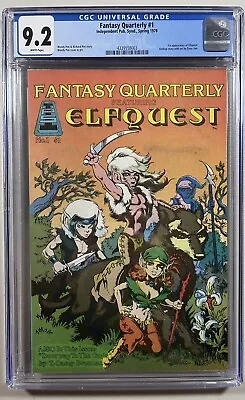 Buy Fantasy Quarterly 1 (IPS, 1978) CGC 9.2 WP  **1st Appearance Elfquest** • 275.92£