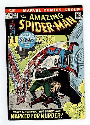 Buy Amazing Spider-Man #108 VG- 3.5 1972 • 46.65£
