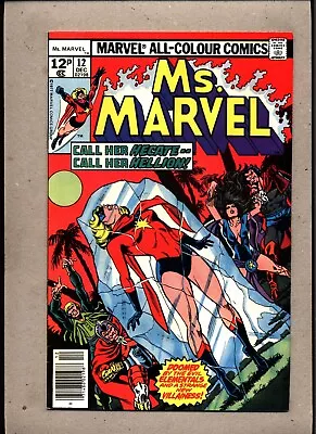 Buy Ms. Marvel #12_dec 1977_very Fine/near Mint_ ...call Her Hellion _bronze Age Uk! • 0.99£