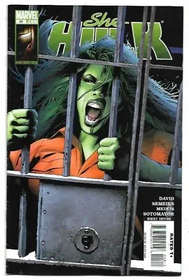 Buy She-Hulk #28 Greg Land Cover FN/VFN (2008) Marvel Comics • 4£