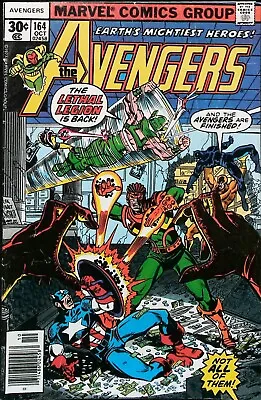 Buy Avengers #164 Vol 1 (1977) KEY *New Lethal Legion App* - Good Range • 5.68£