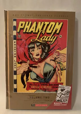 Buy Phantom Lady Vol 2 Hardcover Comic PS Artbook Edition Roy Thomas Presents- New • 31.62£