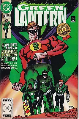 Buy DC Green Lantern, #19, 1991, Alan Scott, 1st App Yalan Gur, Jones, Bright • 3.30£