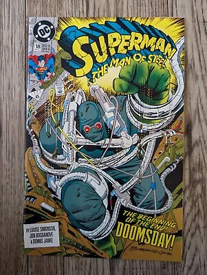 Buy Superman The Man Of Steel (1991) #18 Dec 1992 First Doomsday Key Issue • 20£