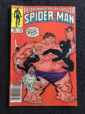 Buy Spectacular Spider-Man Peter Parker #91 FN+/VF- 1984 NEWSSTAND • 4.77£
