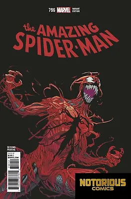 Buy Amazing Spider-Man #796 2nd Print Variant Marvel Comics EXCELSIOR BIN • 2.40£