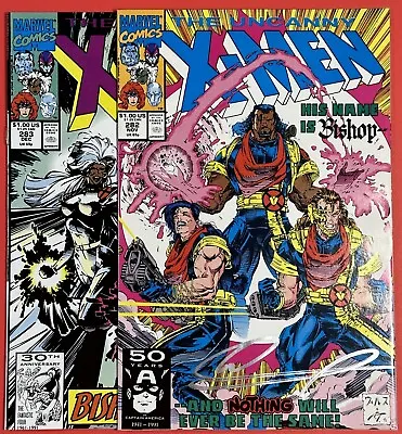 Buy Uncanny X-men 282-283 (marvel 1991) 1st Appearance Of Bishop • 15.97£