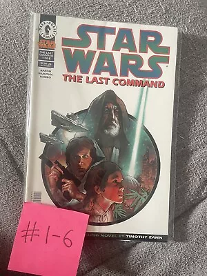 Buy Dark Horse Comics Star Wars THE LAST COMMAND Comic Books Full Set Issues 1-6 • 51.01£
