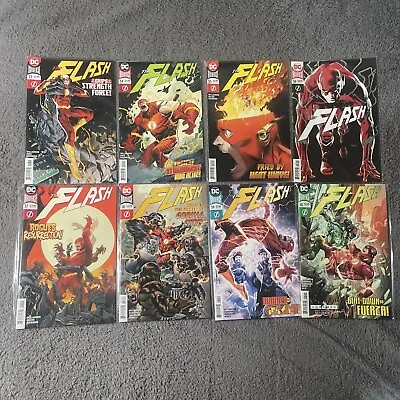 Buy The Flash Comic Books Issue #53-60 DC Universe 8x Comics Bundle 2018 • 22.99£