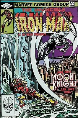 Buy Iron Man #161 (1982) - Moon Knight Appearance - Marvel - Very Fine Range • 8.04£