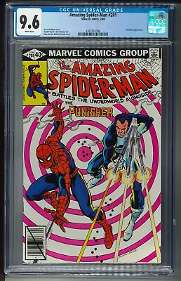 Buy Amazing Spider-Man # 201, CGC 9.6 (NM+). White Pages. Punisher Cover And Story • 131.92£