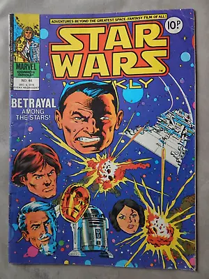 Buy STAR WARS MARVEL COMICS No 44  Dec 6 1978 ,UK ISSUE ,BETRAYAL • 10£