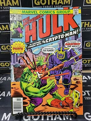 Buy The Incredible Hulk Vol 1 #205 November 1976 Do Not Forsake Me Marvel Comic Book • 15.80£