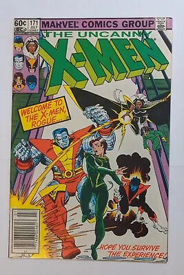 Buy Marvel The Uncanny X-Men #171 Rogue Joins The X-Men 1983 • 7.27£