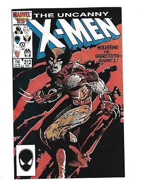 Buy Uncanny X-Men #212 Appearance Of Mauraders 1986 Wolverine Vs Sabertooth Marvel  • 23.99£
