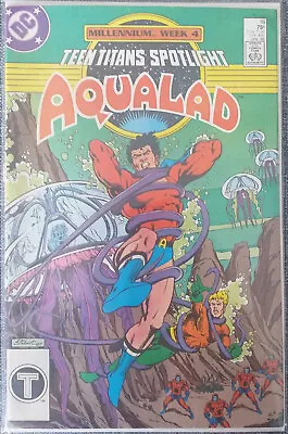 Buy DC Comics Teen Titans Spotlight Aqualad Comic Issue 18 • 1.49£