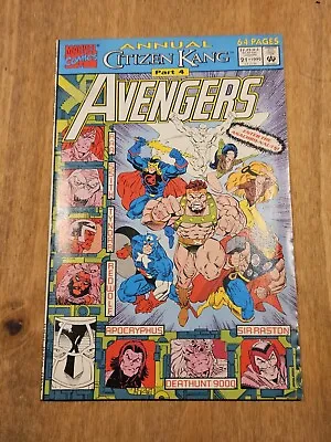 Buy Avengers Annual #21 Citizen Kang Part 4 1992 FN Renslayer 1st App Victor Timely • 4.99£