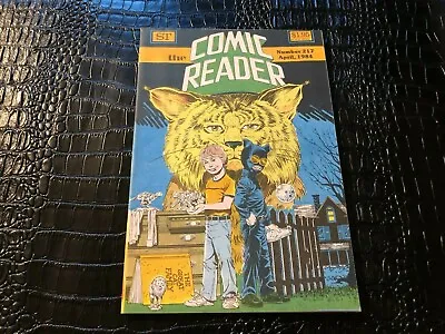 Buy The Comic Reader Fanzine -  April 1984  #217 (unread ) - Bobcat - Green Lantern • 11.84£