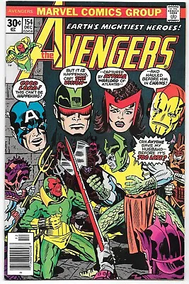 Buy Avengers #154 Marvel Comics 1976 VF/NM Attuma Kirby Cover Bronze Age High-Grade • 9.64£