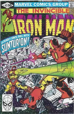 Buy Iron Man (1968) # 143 (7.0-FVF) 1st Sunturion 1981 • 6.30£
