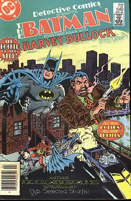 Buy DETECTIVE COMICS  (1937 Series)  (DC) #549 NEWSSTAND Very Good Comics Book • 32.07£