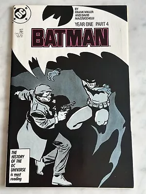 Buy Batman #407  Year One  Part 4 1st James Gordon Jr. In High-Grade! (DC, 1987) • 8.38£