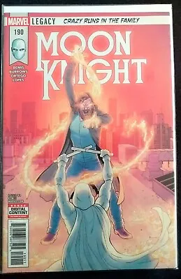 Buy Moon Knight #190 🔥1st Sun King (Cover App.)🔥 KEY ISSUE NM 2018 Marvel Comic • 19.99£