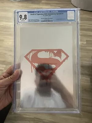 Buy Death Of Superman 30th Anniversary Special #1 BTC Silver Foil Edition - CGC 9.8 • 239.76£