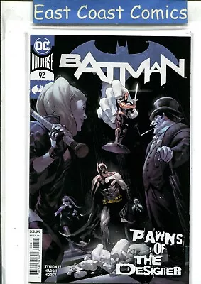 Buy BATMAN #92 1st COVER APP: PUNCHLINE - COVER A - 1st PRINT - DC UNIVERSE • 2.95£