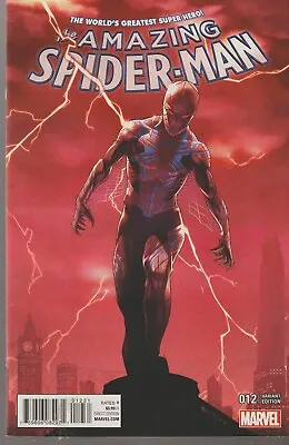 Buy Marvel Comics Amazing Spider-man #12 (2016) Aoa Variant 1st Print Vf+ • 5.25£