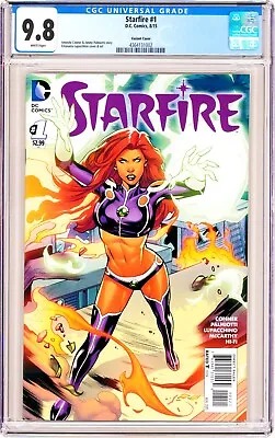 Buy DC Comics STARFIRE (2015) #1 TEEN TITANS Lupacchino 1:25 VARIANT CGC 9.8 NM/MT • 158.35£