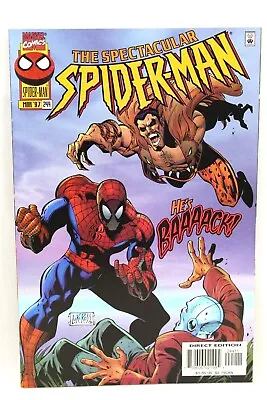 Buy Spectacular Spider-Man #244 Alexei/Alyosha Kravinoff 1st Full App 1997 Marvel F+ • 10.85£
