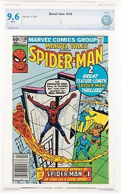 Buy Marvel Tales 138 CBCS 9.6 1982 Newsstand WP Amazing SPIDER-MAN #1 3/63 Not CGC • 111.83£