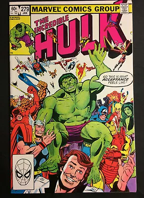 Buy Incredible Hulk 279 She Hulk Thor Captian America V 1 Spider Man Avengers Red • 9.73£